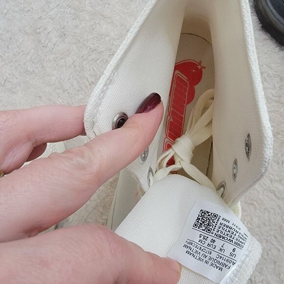 NEW Converse Chuck Taylor All Star Lift Platform High "Y2K Heart" A109114C Sz 9 - Picture 11 of 14